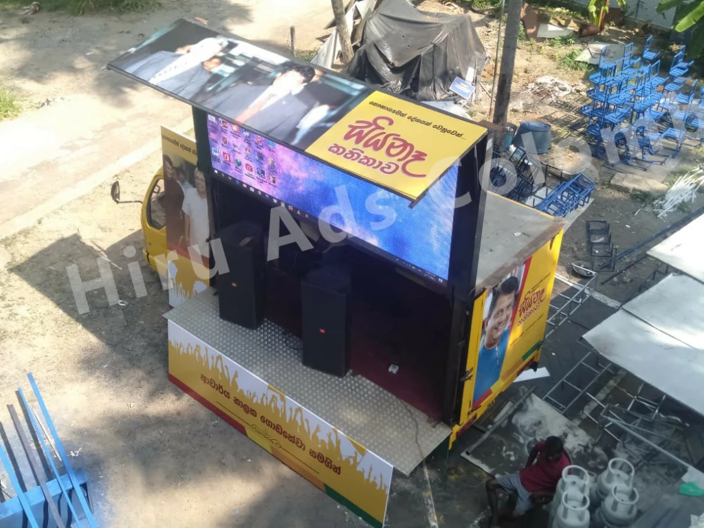 Hiru ADs & Events | Digital Advertising & Promotions Mobile LED Video Display Truck Sri Lanka Colombo | Call : 071 372 78 55