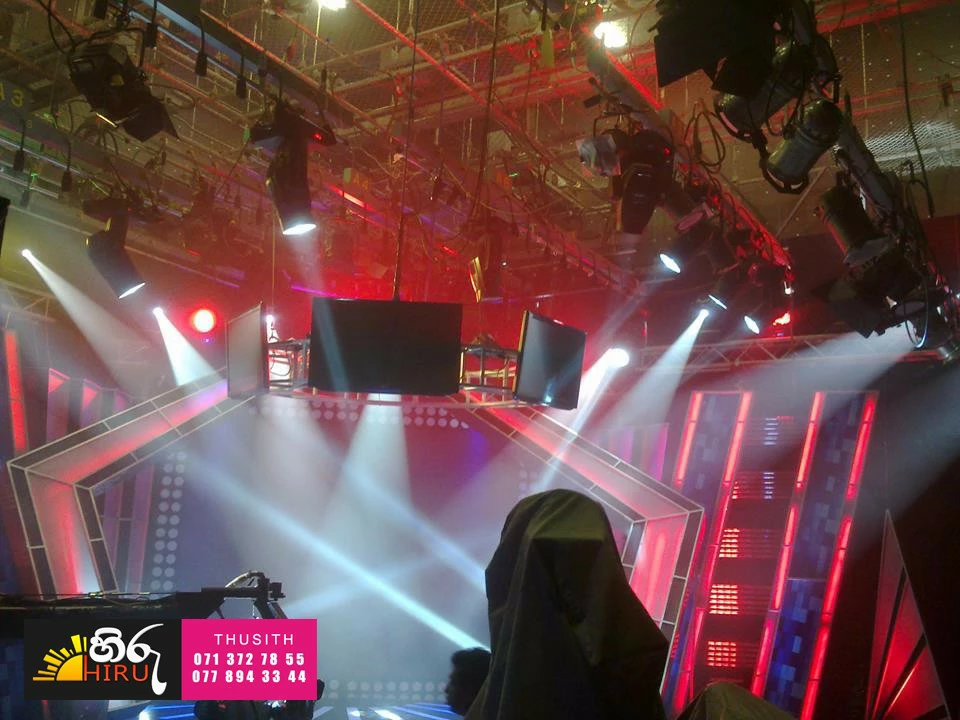 Hiru ADs & Events | Lighting For Live Stage Or Events Sri Lanka Colombo | Call : 071 372 78 55