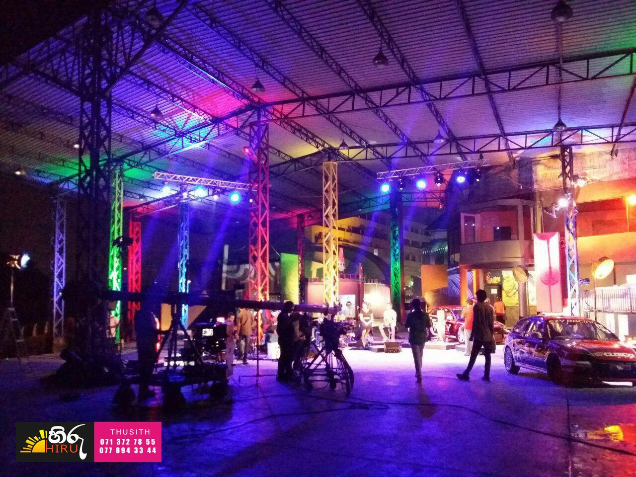 Hiru ADs & Events | Lighting For Live Stage Or Events Sri Lanka Colombo | Call : 071 372 78 55