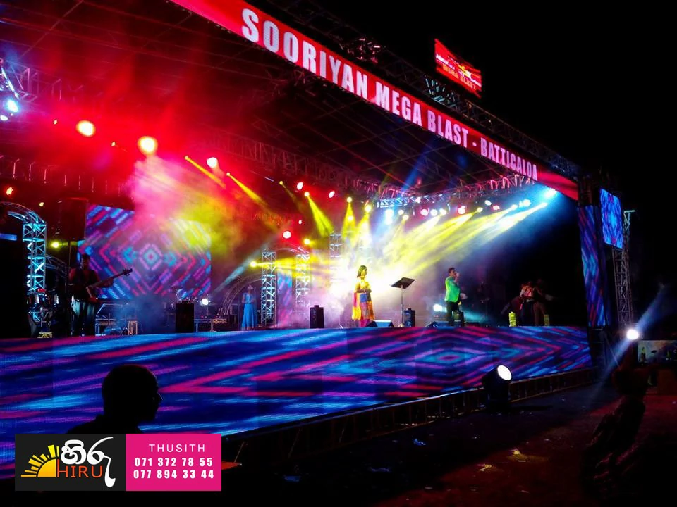 Hiru ADs & Events | Lighting For Live Stage Or Events Sri Lanka Colombo | Call : 071 372 78 55