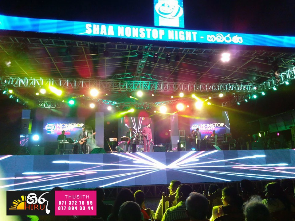 Hiru ADs & Events | Lighting For Live Stage Or Events Sri Lanka Colombo | Call : 071 372 78 55